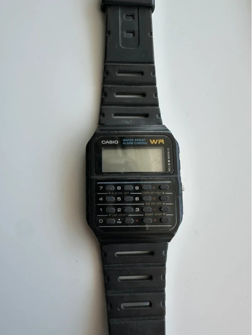 Casio Vintage calculator watch!